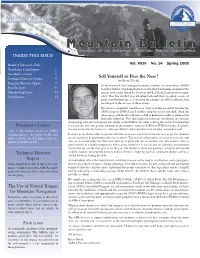 INSIDE THIS ISSUE Presidentʼs Corner Technical Director Report the Use of Natural Ranges for Mountain Navigation Pack It out Se