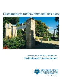 Rockhurst University Self-Study