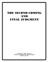 The Second Coming and Final Judgment
