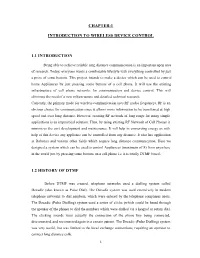 Chapter-1 Introduction to Wireless Device Control 1.1