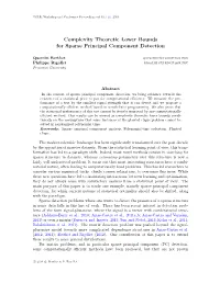 Complexity Theoretic Lower Bounds for Sparse Principal Component Detection