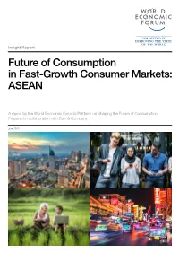 Future of Consumption in Fast-Growth Consumer Markets: ASEAN