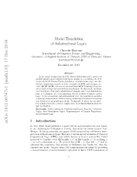 Modal Translation of Substructural Logics