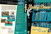 Nancy Drew: Secrets Can Kill DVD Wrap