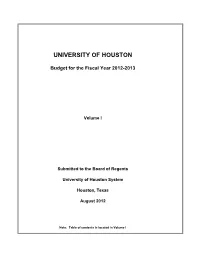University of Houston