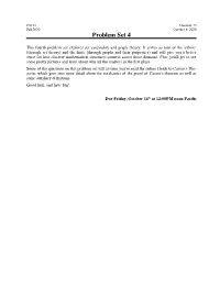 150 Problem Set 4.Pdf