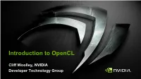 Opencl on The