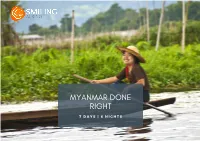 Myanmar Done Right