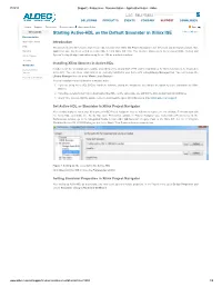 Starting Active-HDL As the Default Simulator in Xilinx