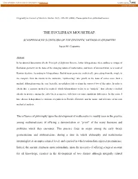 The Euclidean Mousetrap