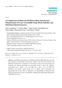 A Comparison of Delayed Self-Heterodyne Interference Measurement of Laser Linewidth Using Mach-Zehnder and Michelson Interferometers