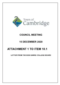 Attachment 1 to Item 10.1