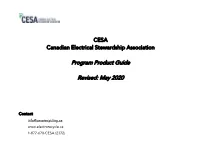 CESA Product Guide