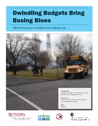 Confronting School Bus Cuts
