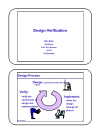 Design Verification