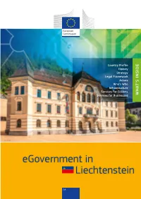 Egovernment in Liechtenstein