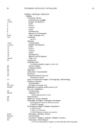 Library of Congress Classification