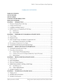 Table of Contents
