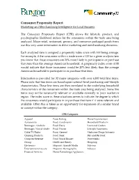 Consumer Propensity Report by Category