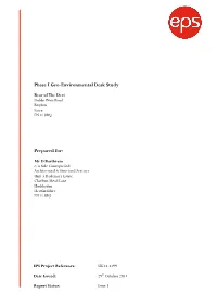 Environmental Assessment Report