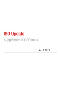 ISO Update Supplément À L'isofocus