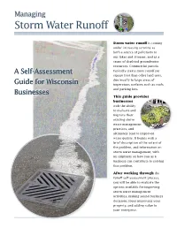 Managing Storm Water Runoff