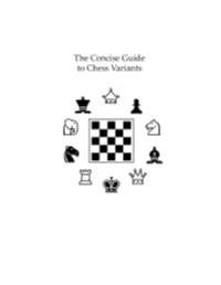 The Concise Guide to Chess Variants Version 1.0 (26 December 2011)