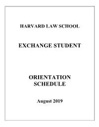 Exchange Student Orientation Booklet