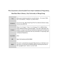 The Case of URA Wan Chai Projects: Critiques and Alternatives