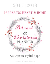 Advent & Christmas