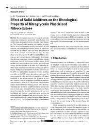 Effect of Solid Additives on the Rheological Property