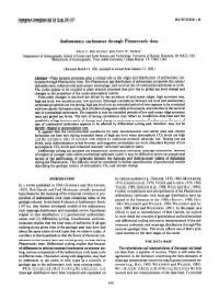 Sedimentary Carbonates Through Phanerozoic Time