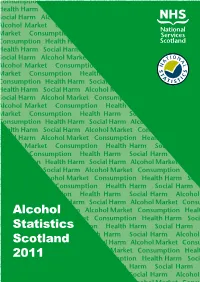 Alcohol Statistics Scotland 2011 — I Appendix 3 ICD10 Codes Used for Reporting Alcohol-Related Discharges from Scottish Hospitals