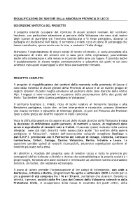 ALLEGATO 1: Progetto Completo