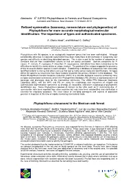 Of Phytophthora for More Accurate Morphological-Molecular Identification: the Importance of Types and Authenticated Specimens