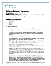 Skatepark Design and Management