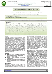 An Overview on Non Epileptic Seizures
