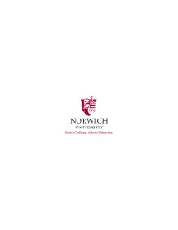 The Commencement of NORWICH UNIVERSITY