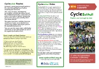 Cyclesolihull Routes