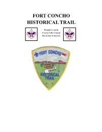 Fort Concho Historical Trail