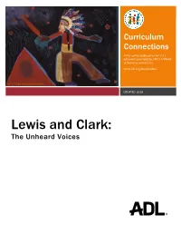 Lewis and Clark: the Unheard Voices