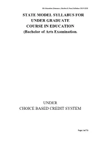 MODEL SYLLABUS EDUCATION REVISED.Pdf
