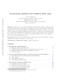 On Harmonic Numbers and Nonlinear Euler Sums