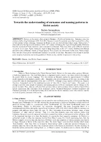 Towards the Understanding of Surnames and Naming Patterns in Meitei Society