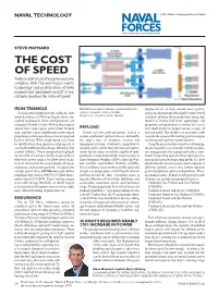 Cost of Speed
