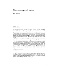 The Octonionic Projective Plane