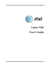Linux VDS User's Guide