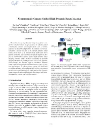 Neuromorphic Camera Guided High Dynamic Range Imaging