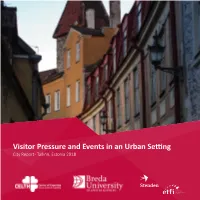 Visitor Pressure and Events in an Urban Setting