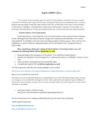 2H/BATA Summer Assignment 2018-19